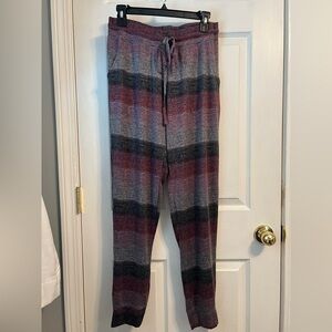 Secret Treasures Striped PJ Joggers